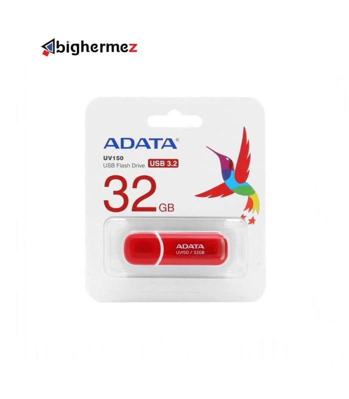 فلش مموری USB3.2 ای دیتا مدل UV150 RED ظرفیت 32 گیگابایت — تصویر ۲
