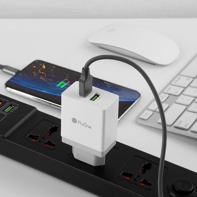 چندراهی 3 خروجی و 4 پورت USB2.0 متری ProOne SKT01 — تصویر ۲
