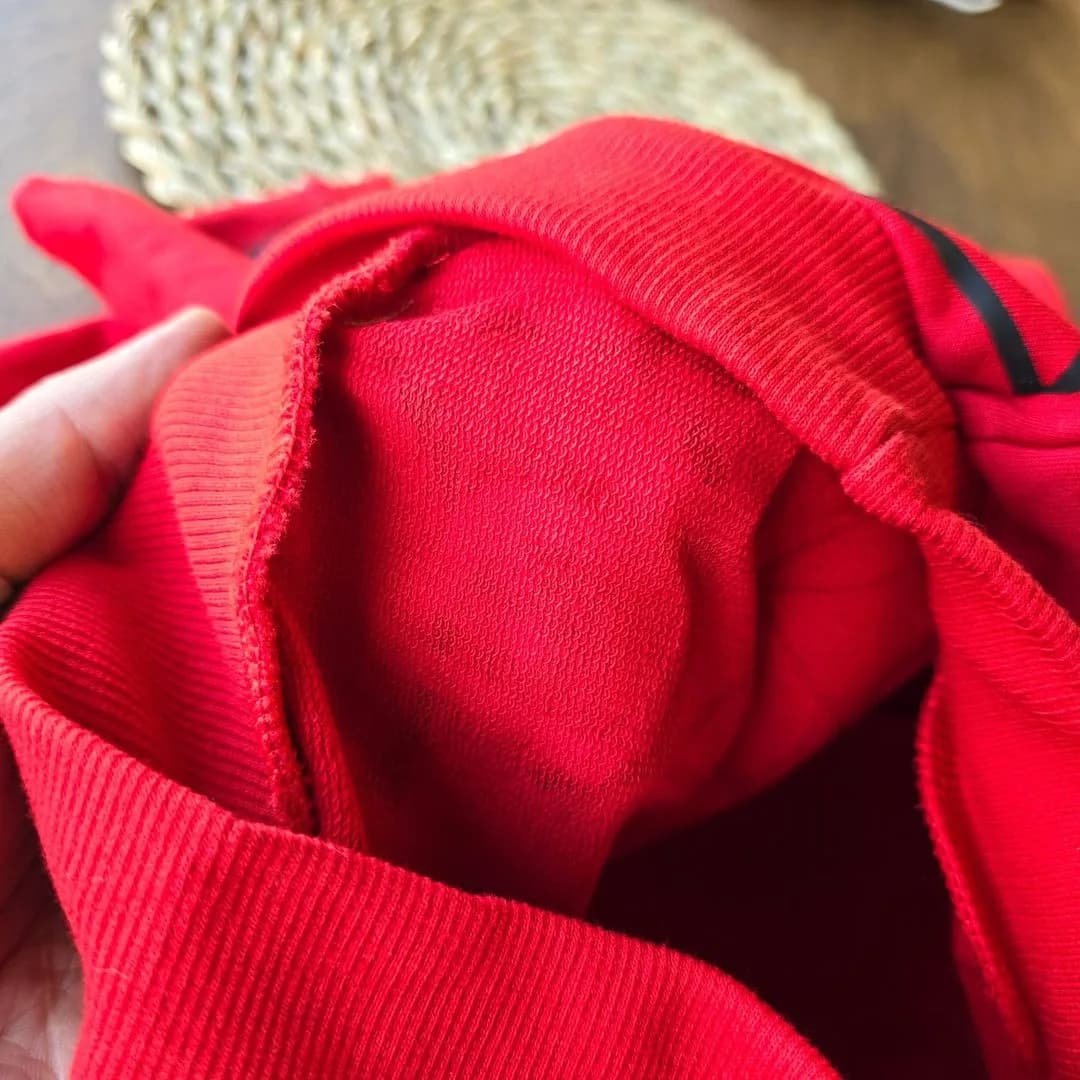 بلوز شلوار قرمز آدم برفی و گوزن کد 3856 — تصویر ۳