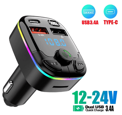 شارژر فندکی ماشین MISONHU C86 FM CAR PLAY با ریموت کنترل