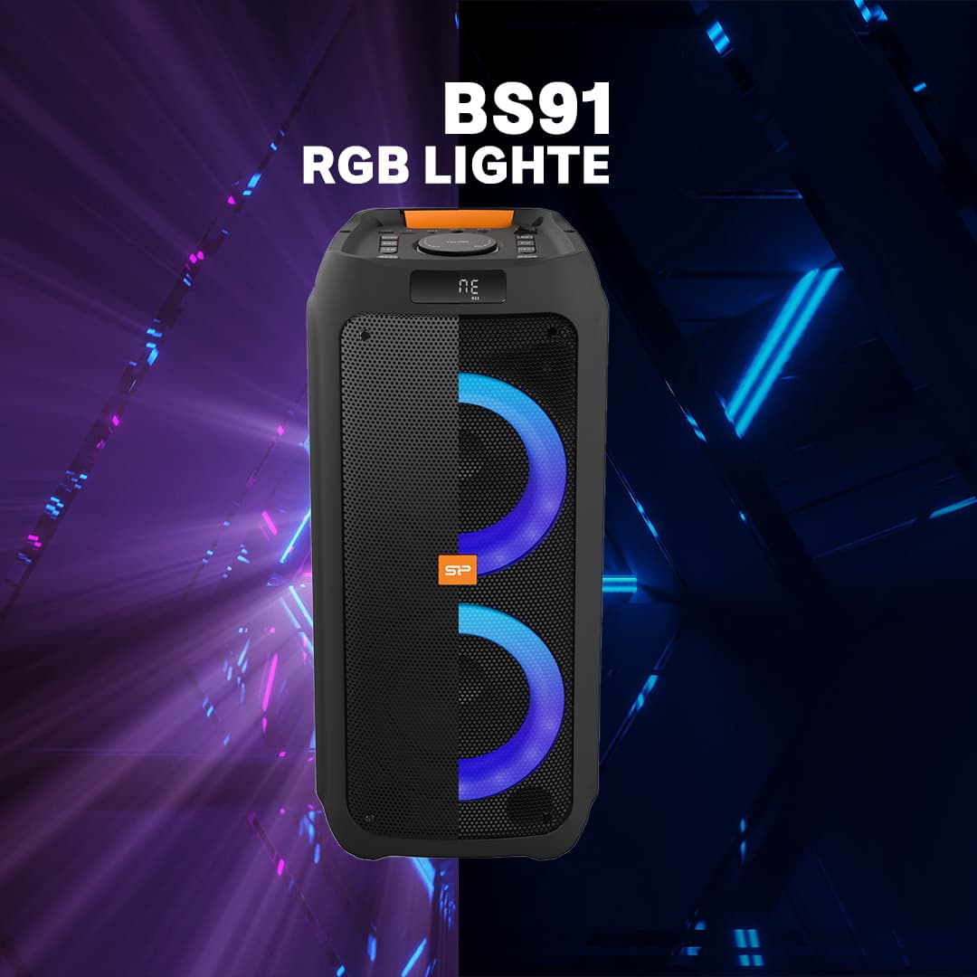 اسپیکر Party Box Silicon Power BS91 متین — تصویر ۷