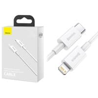 کابل شارژ ودیتا Type C به Lightning 1.5 متری فست PD 20W Baseus CATLYS-B02 با گارانتی یاس ارتباط