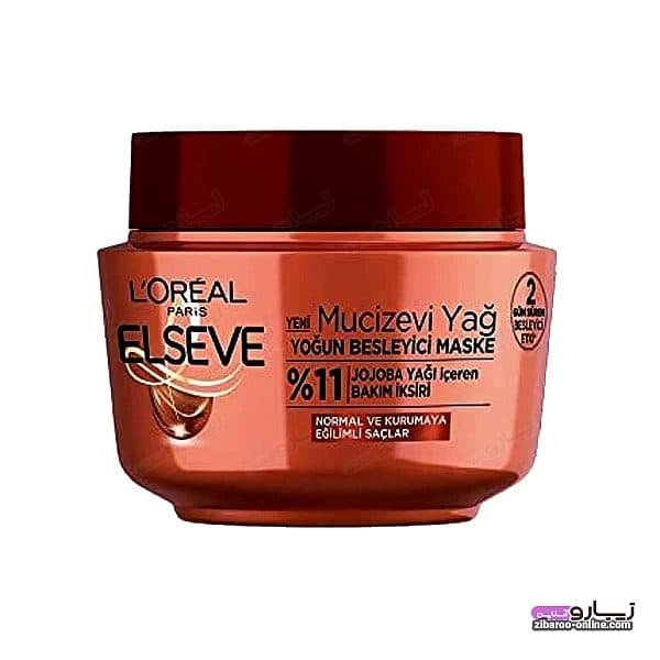 ماسک مو لورال LOREAL MUCIVEZI YAG MIRACLE OIL حجم300ml اصل فرانسه