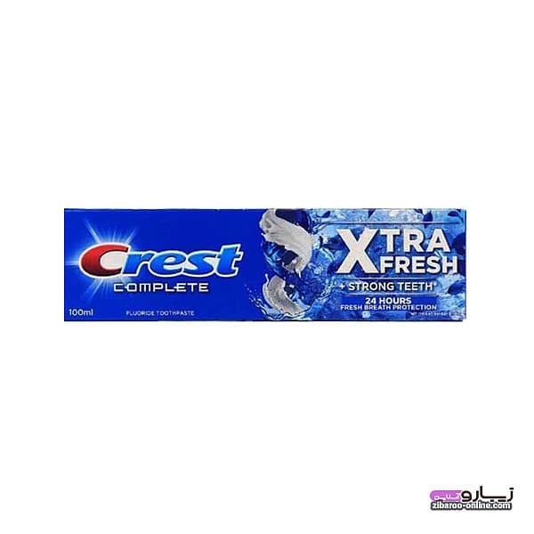 خمیر دندان کرست CREST COMPLETE XTRA FRESH حجم100ml سری جدید-اصل آلمان