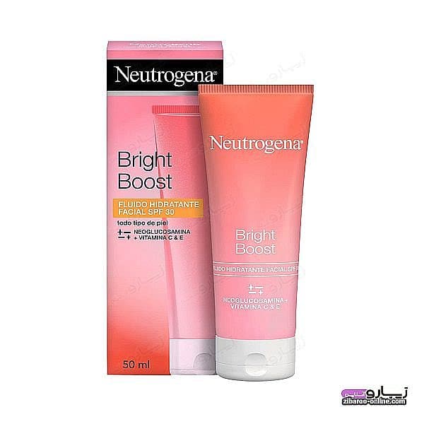 ضد آفتاب فلوئید نوتروژینا NEUTROGENA مدل BRIGHT BOOST SPF30 حجم50ml اصل فرانسه