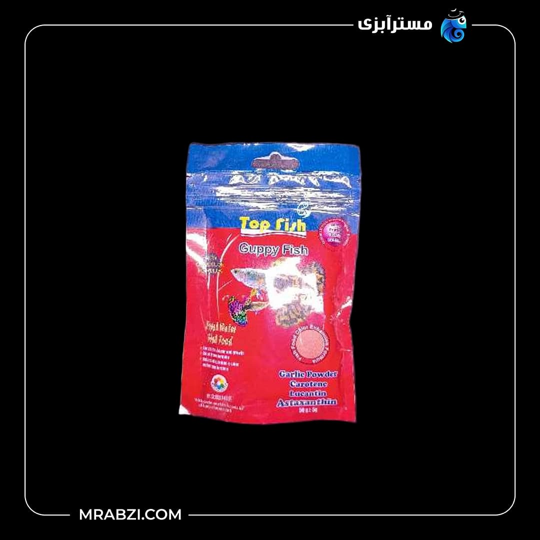 غذا ماهی گیاهخوار تاپ فیش