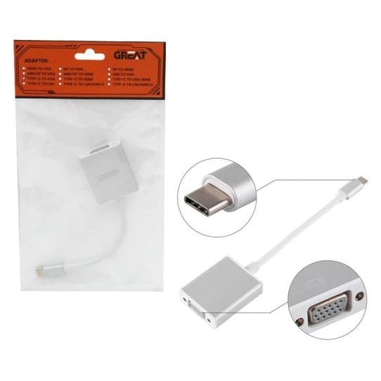 تبدیل Type-c to VGA Great — تصویر ۲