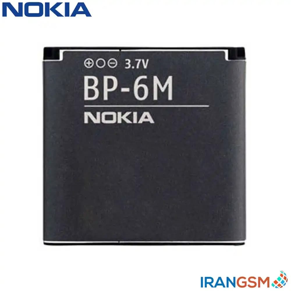 باتری موبایل نوکیا Nokia N73 مدل BP-6M — تصویر ۲