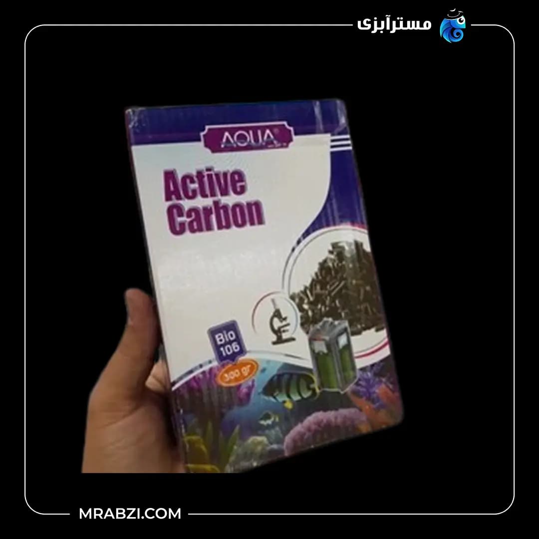 زغال اکتیو آکواریوم Bio 107 آکوا 300 گرم