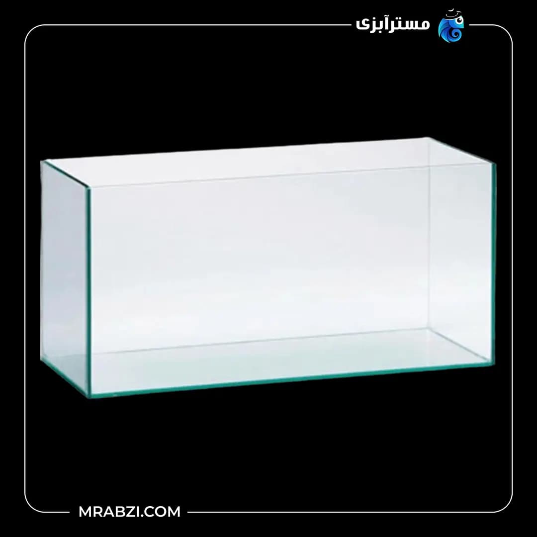 آکواریوم ریملس آکوا شیشه فلوت 10 میل (80*50*50)