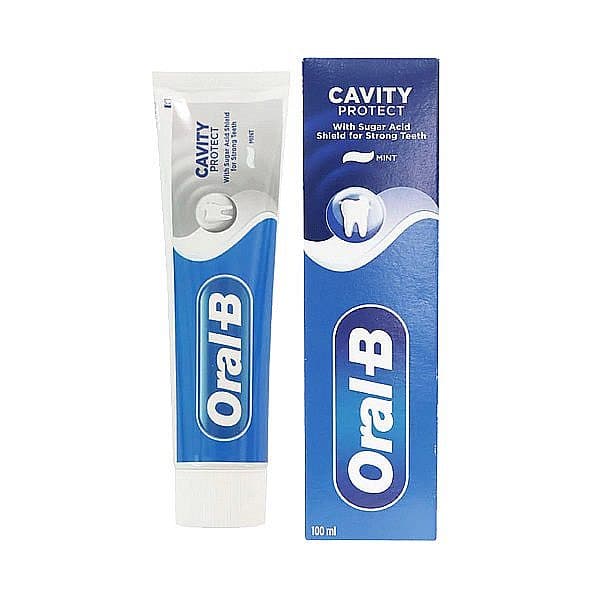 خمیر دندان اورال بی ORAL-B CAVITY PROTECT MINT حجم100ml اصل آلمان