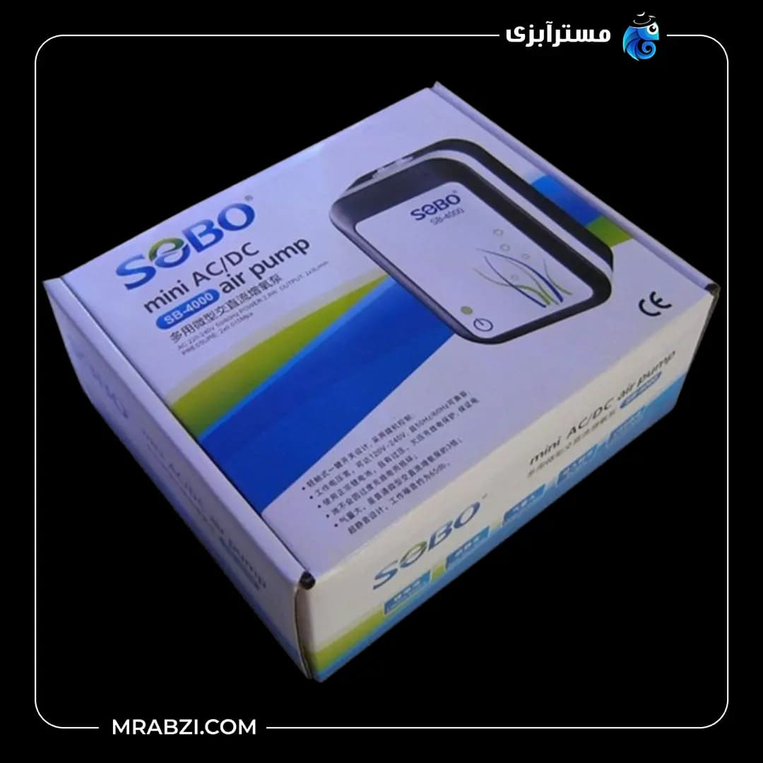 پمپ هوای آکواریوم سوبو مدل SB-4000 — تصویر ۲