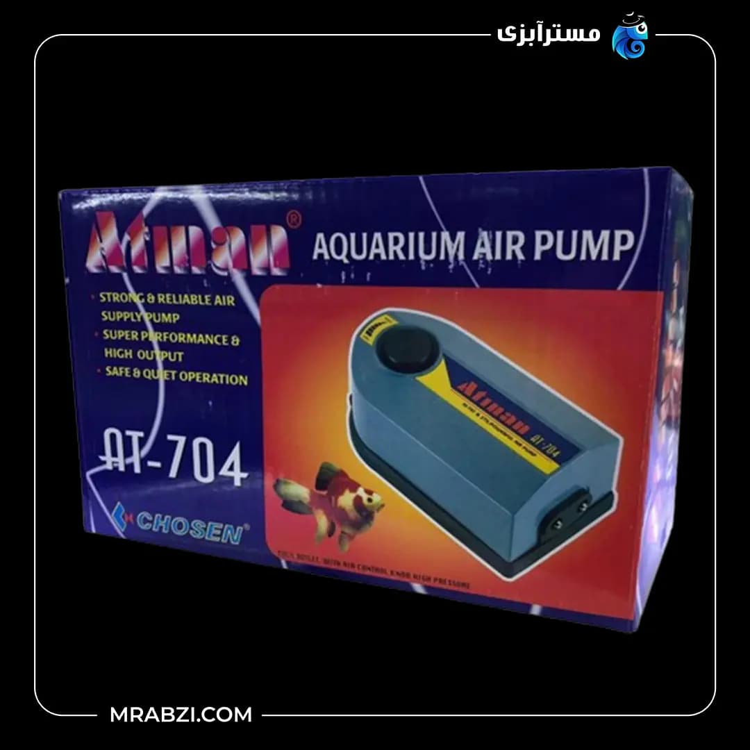 پمپ هوا آکواریوم آتمن مدل AT-704 — تصویر ۲