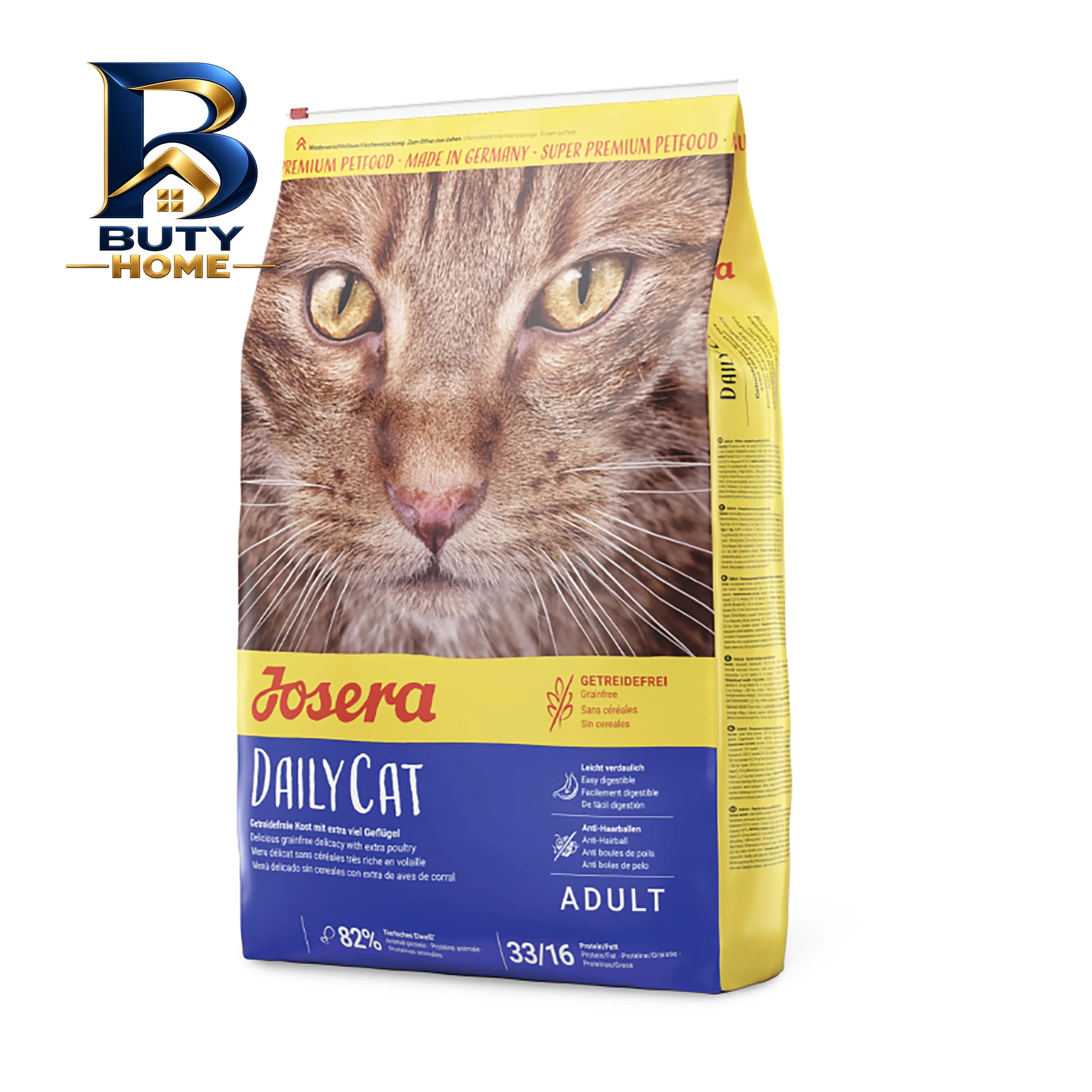 غذای خشک گربه جوسرا مدل DailyCat با وزن 10 کیلوگرم — تصویر ۴