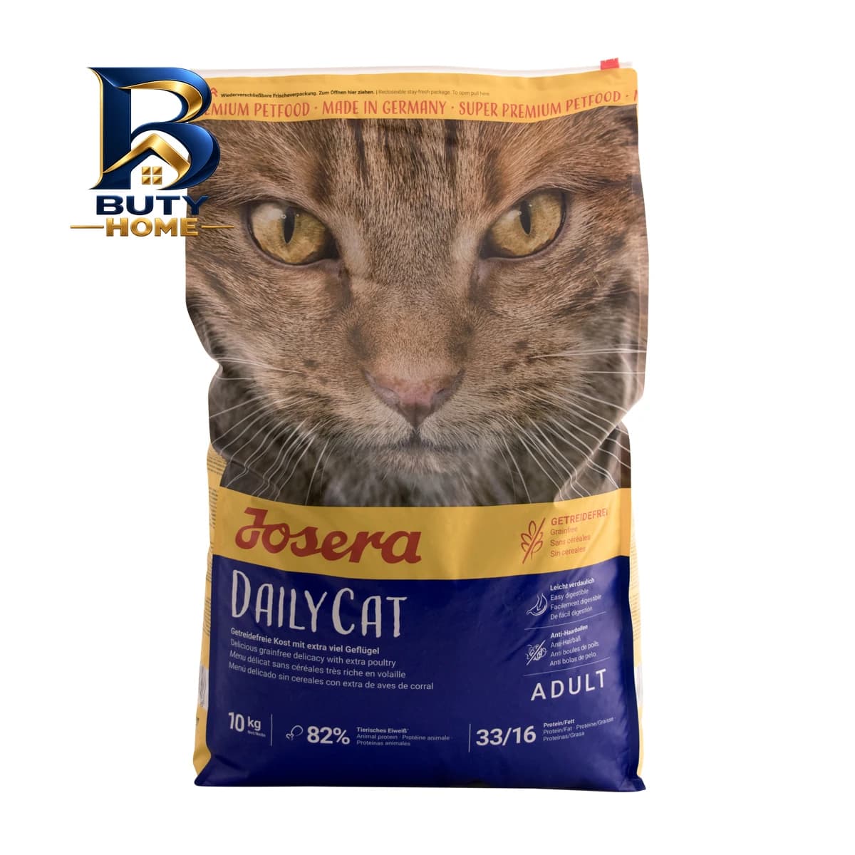 غذای خشک گربه جوسرا مدل DailyCat با وزن 10 کیلوگرم — تصویر ۶