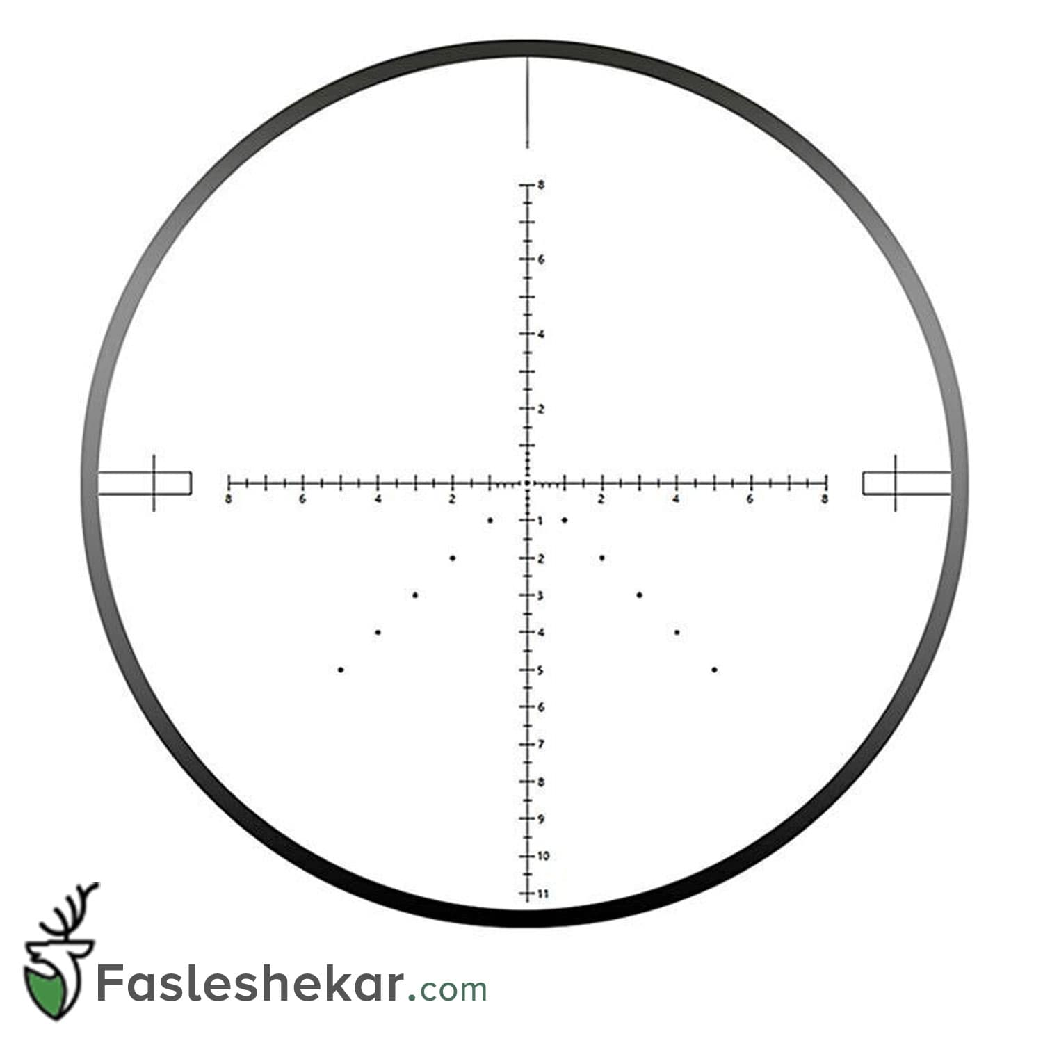 دوربین تفنگ بادی دیسکاوری مدل HD 5_25X50 SFIR — تصویر ۶