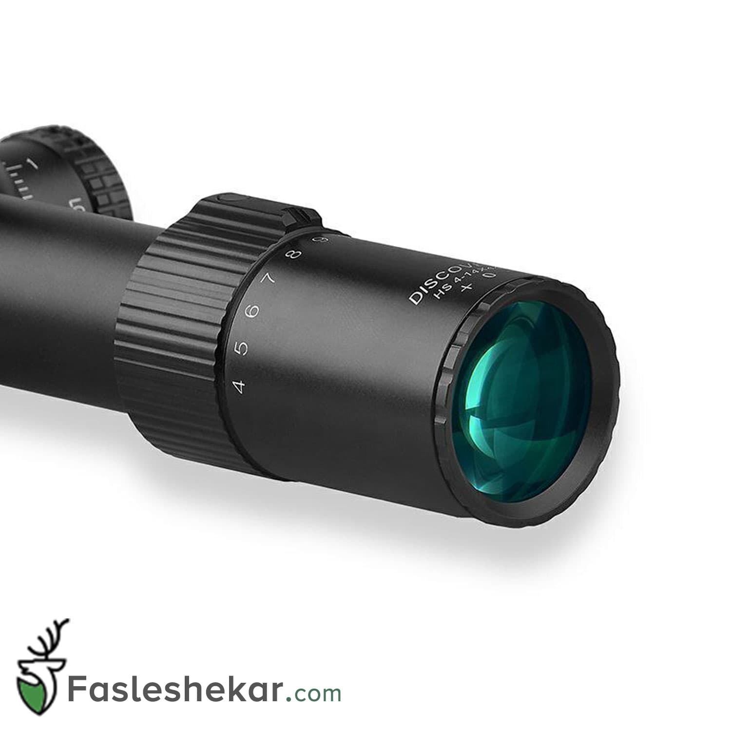 دوربین تفنگ بادی دیسکاوری مدل HS 4_14X44 SF FFP — تصویر ۴