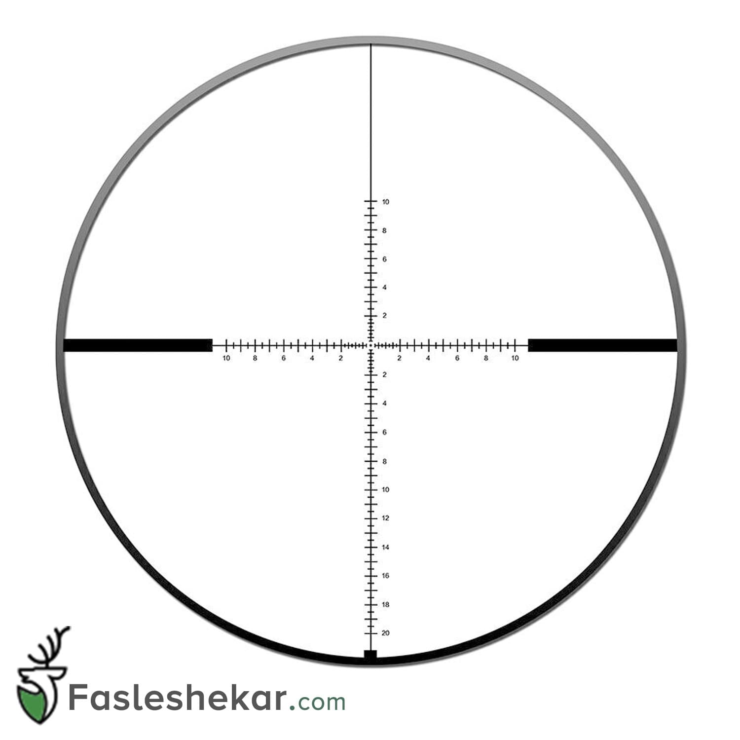 دوربین تفنگ بادی دیسکاوری مدل HS 4_14X44 SF FFP — تصویر ۵