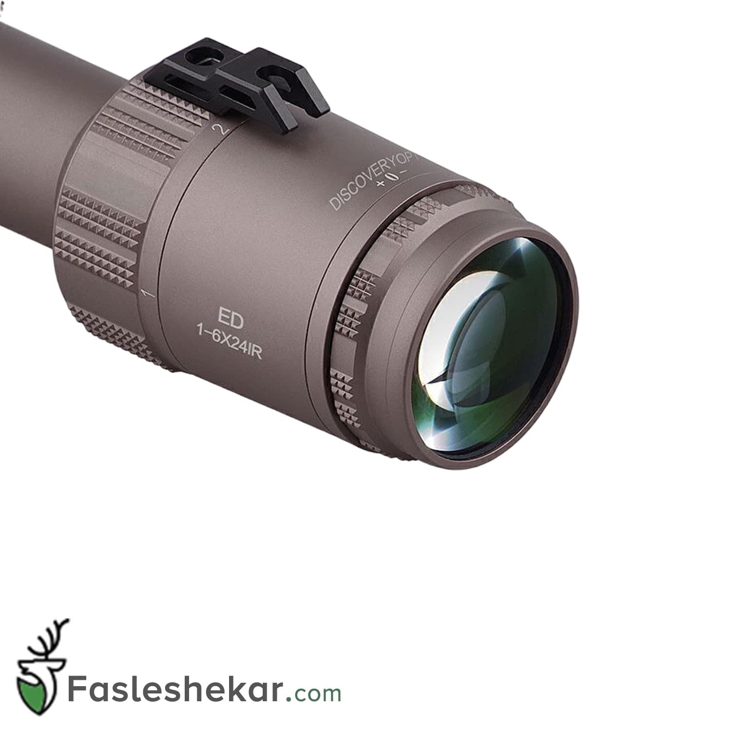 دوربین تفنگ بادی دیسکاوری مدل ED-AR 1-6X24 IR FFP — تصویر ۴