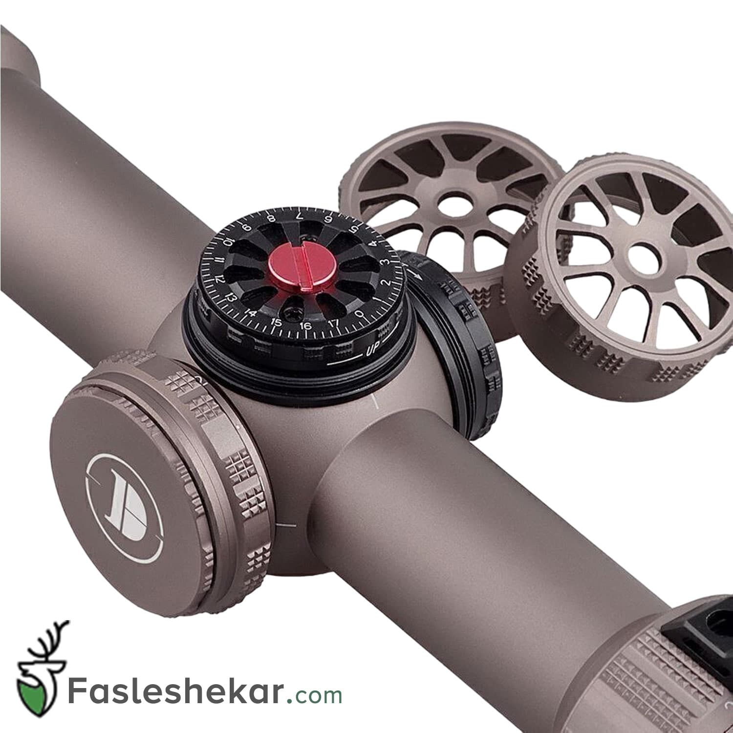 دوربین تفنگ بادی دیسکاوری مدل ED-AR 1-6X24 IR FFP — تصویر ۵