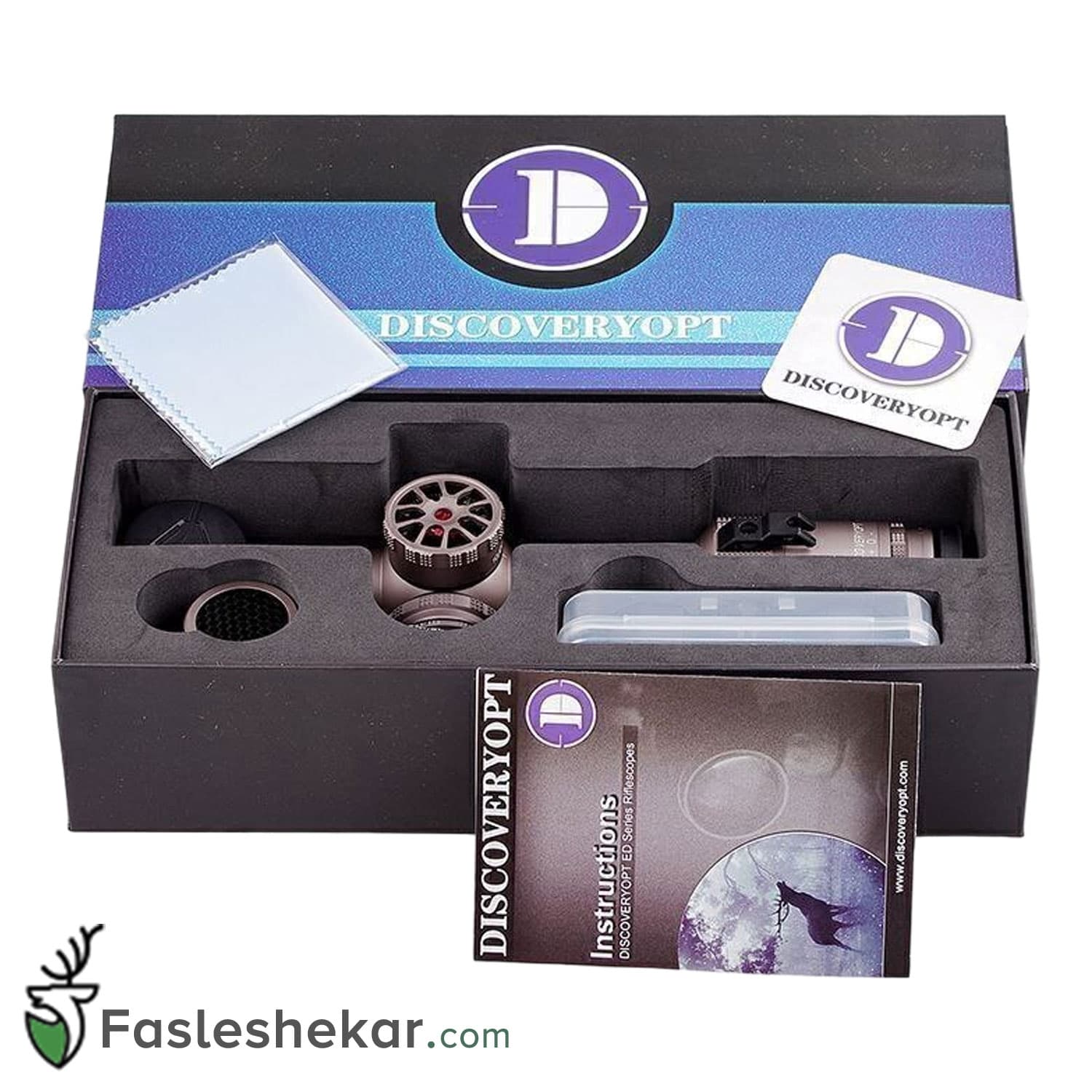 دوربین تفنگ بادی دیسکاوری مدل ED-AR 1-6X24 IR FFP — تصویر ۶