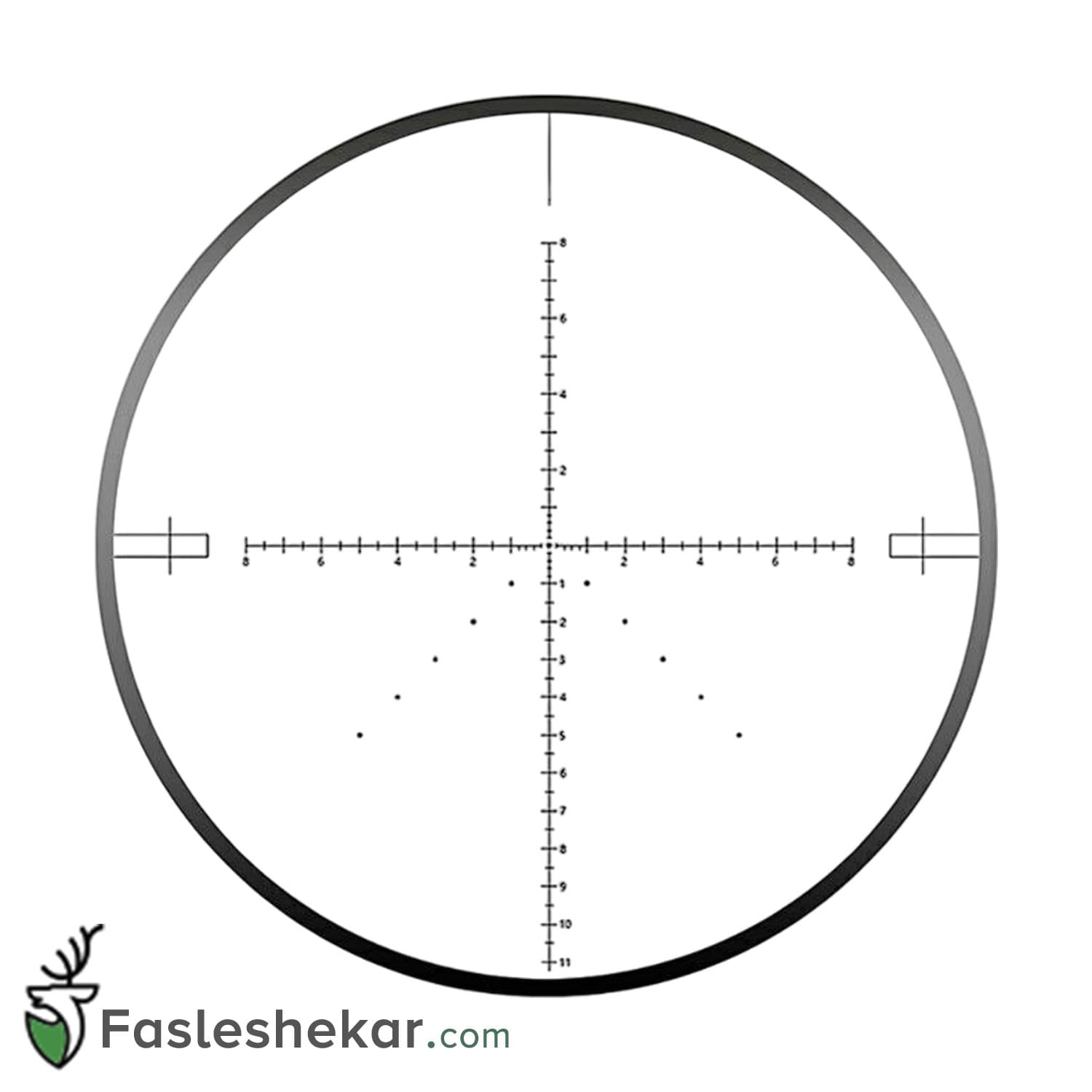 دوربین تفنگ بادی دیسکاوری مدل HD 5-25X50 FFP — تصویر ۵