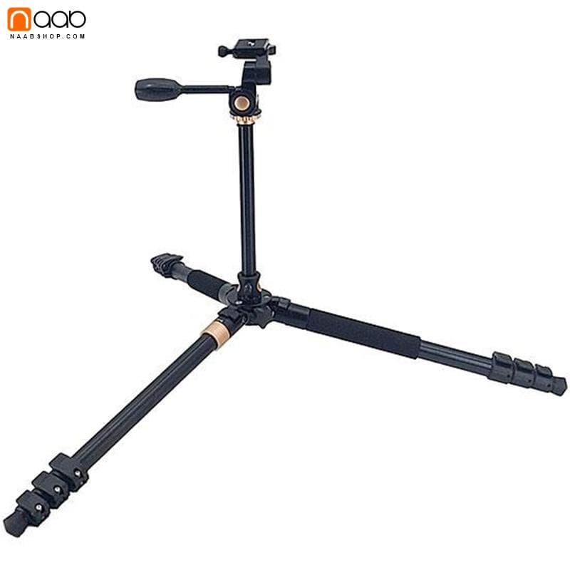 سه پایه دوربین عکاسی بیک پرو مدل Beike pro Q800 Tripod — تصویر ۴