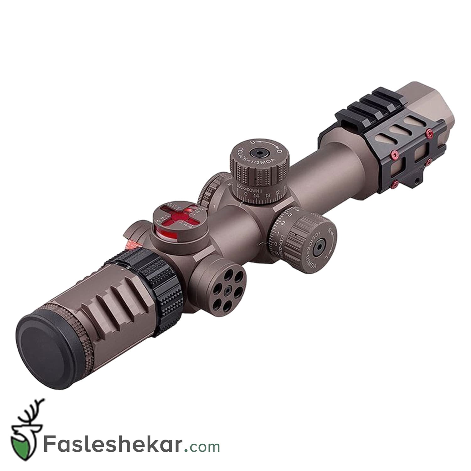 دوربین تفنگ بادی دیسکاوری مدل WG 1.2-6X24IRAI -LPVO