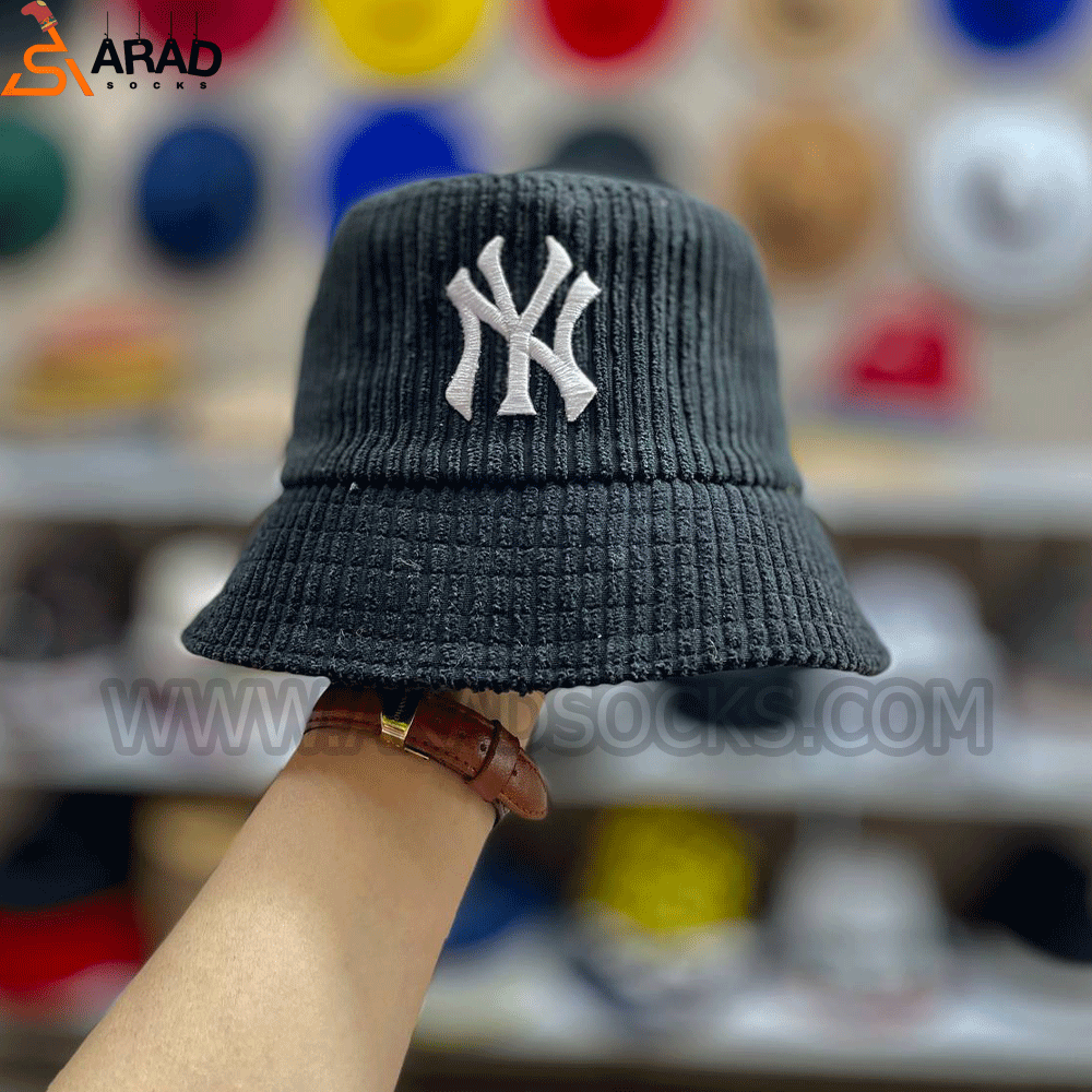 کلاه باکت مخمل کبریتی — تصویر ۵