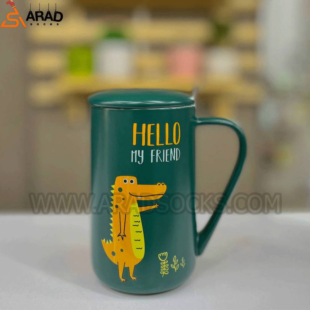ماگ سرامیکی طرح تمساح — تصویر ۲