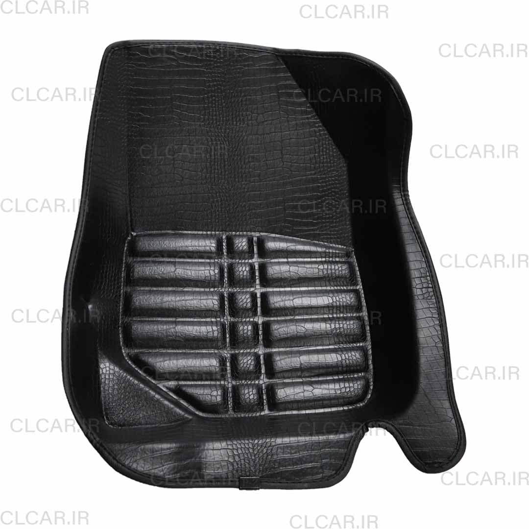 کفپوش پنج بعدی تارا پوست ماری مشکی کد (K5P-TRA-BL) — تصویر ۳
