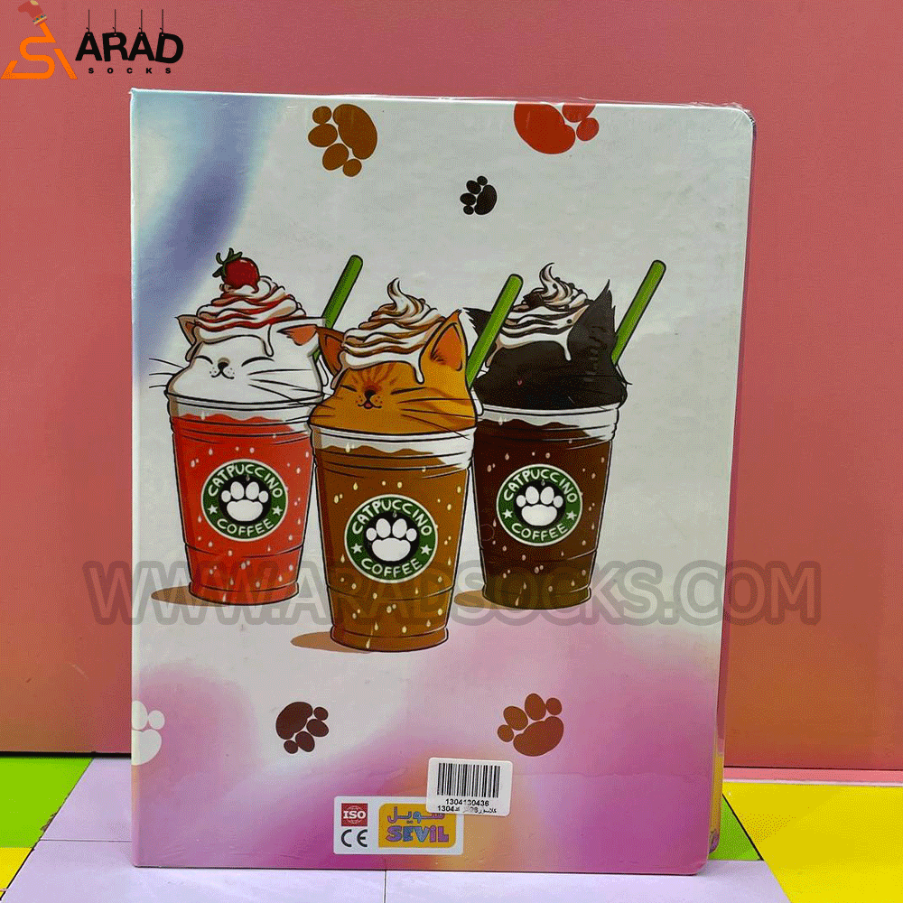 دفتر کلاسور طرح گربه — تصویر ۲