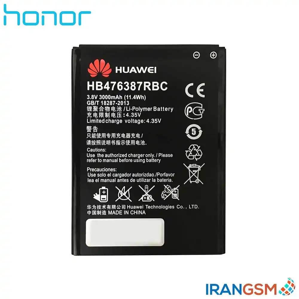 باتری موبایل آنر Huawei Honor 3X G750 مدل HB476387RBC — تصویر ۲