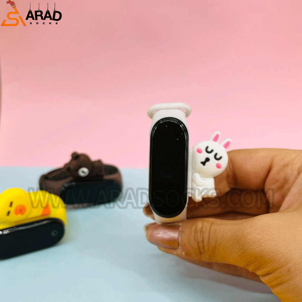 ساعت دیجیتالی طرح دوستان لاین — تصویر ۴