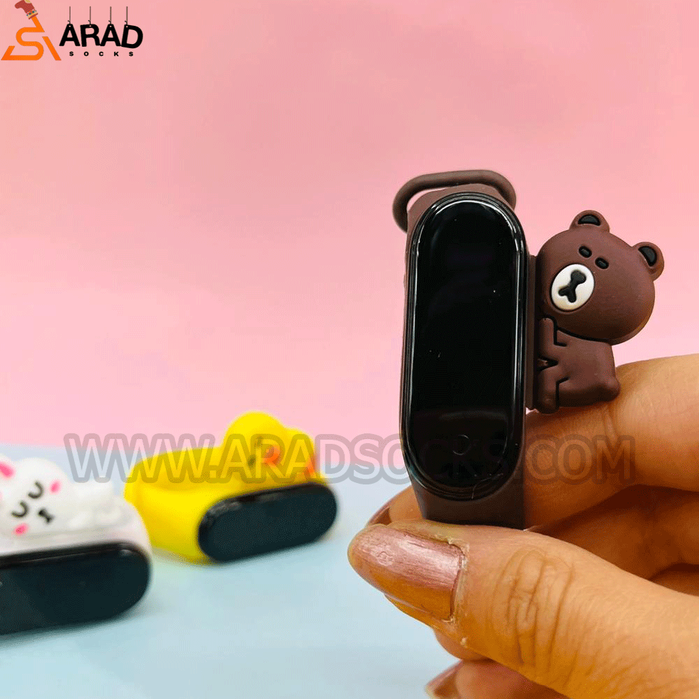 ساعت دیجیتالی طرح دوستان لاین — تصویر ۳