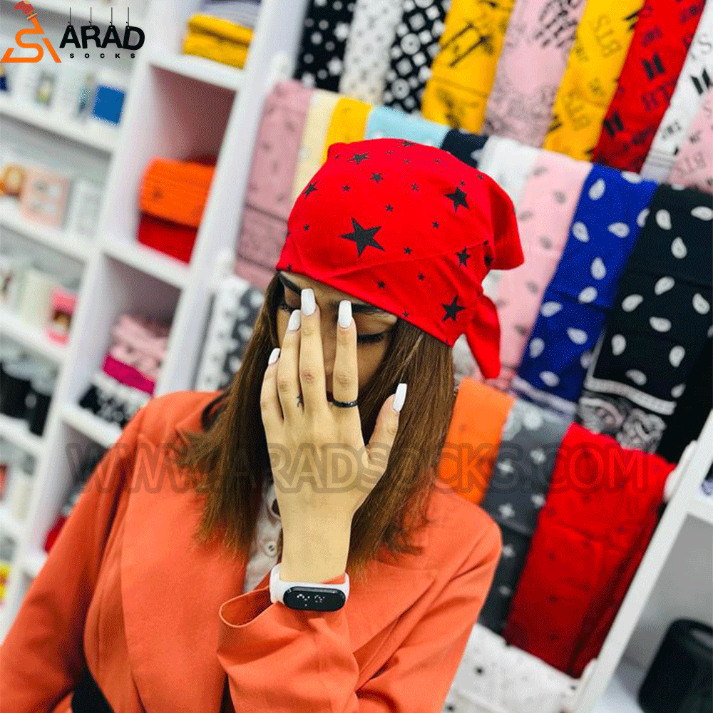 باندانا طرح ستاره