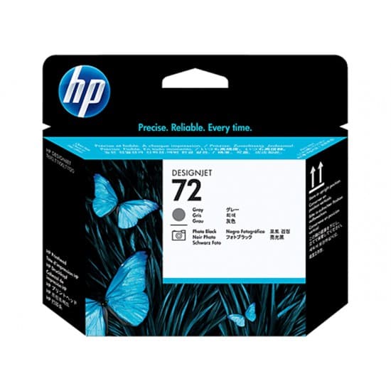 هد 72 پلاتر HP سری T (گری – فتو بلک)