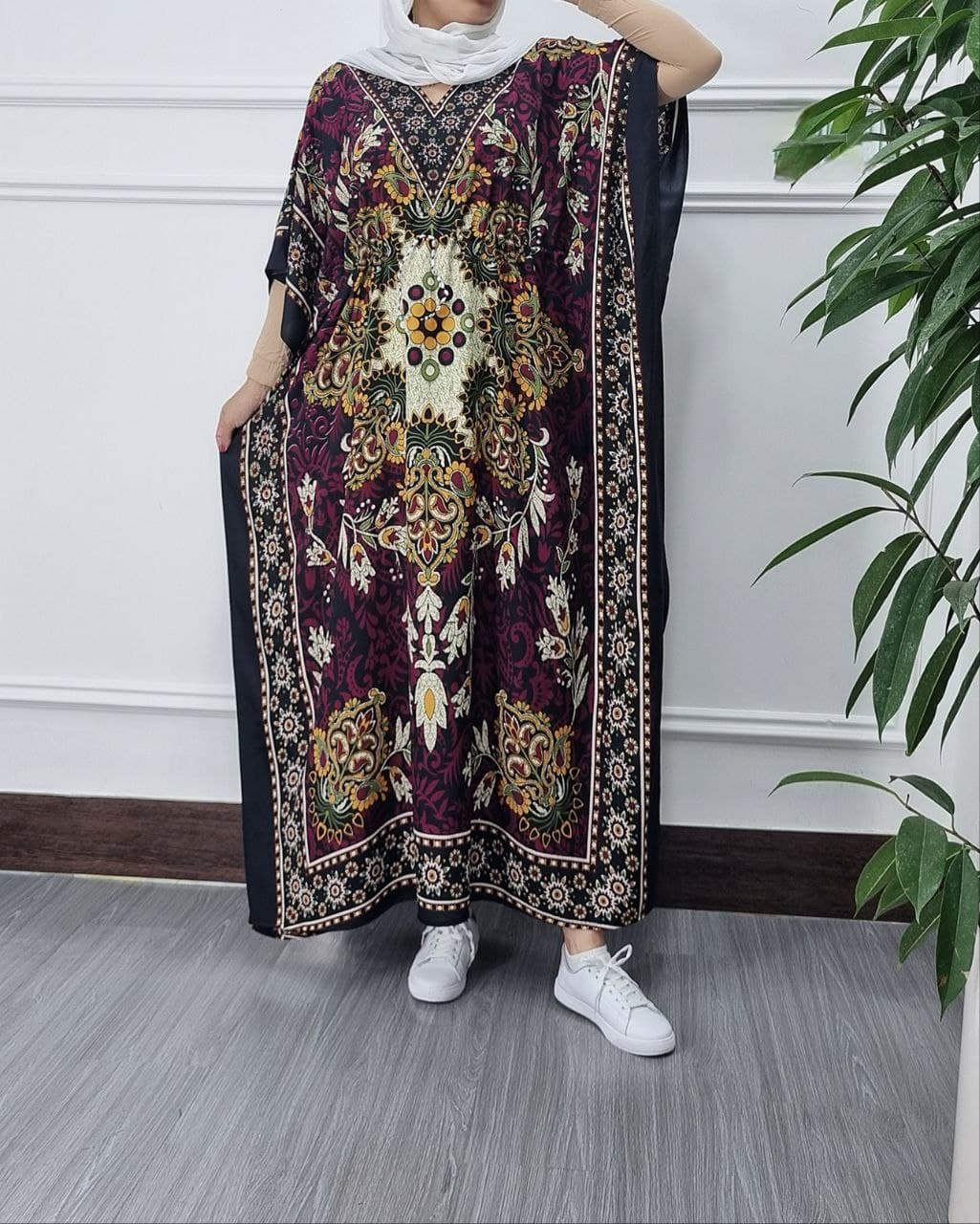 پانچ ساحلی سیلک وارداتی هندی/کد7033 — تصویر ۶