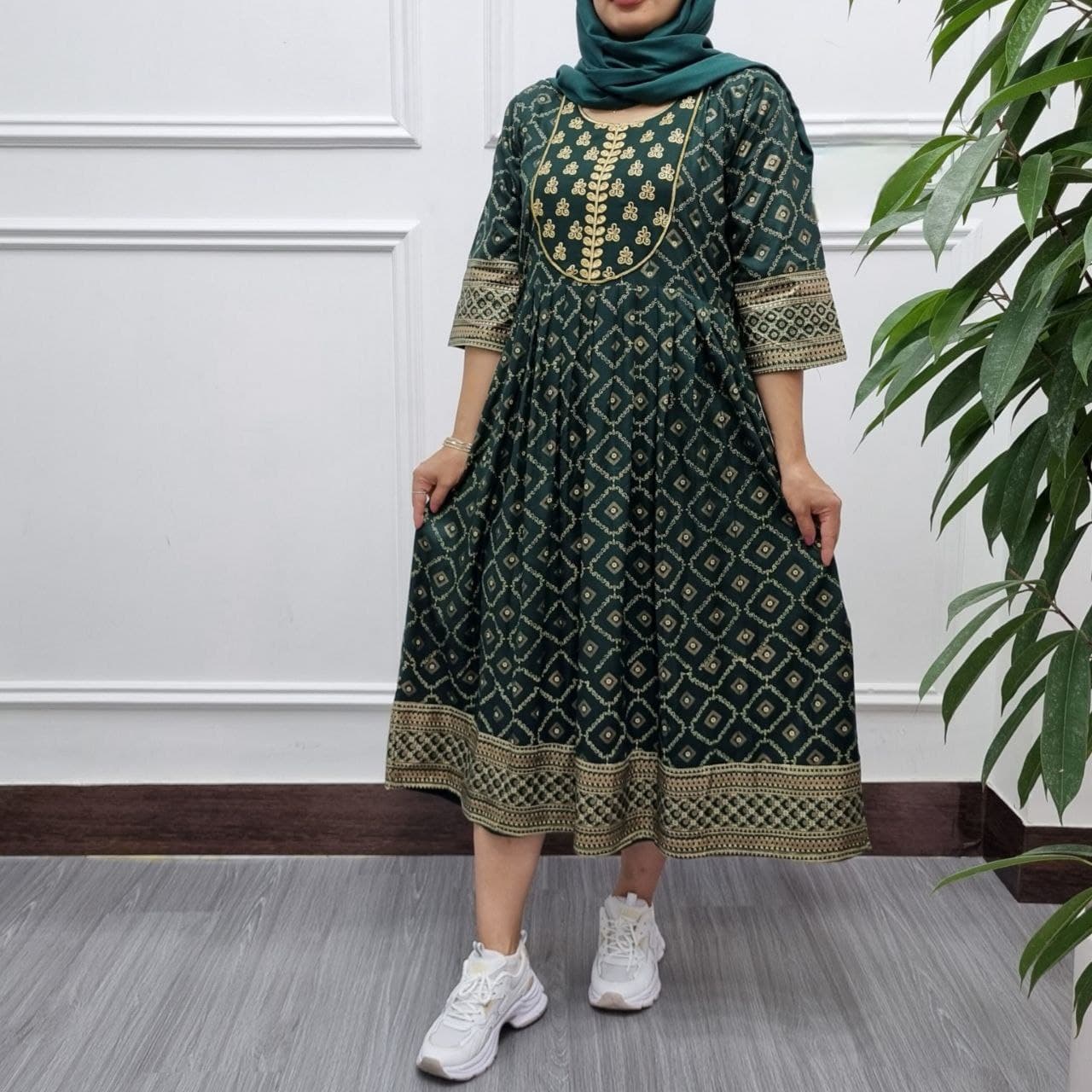 ساحلی نخی کورتای هندی/کد6965 (تخفیف ویژه) — تصویر ۴