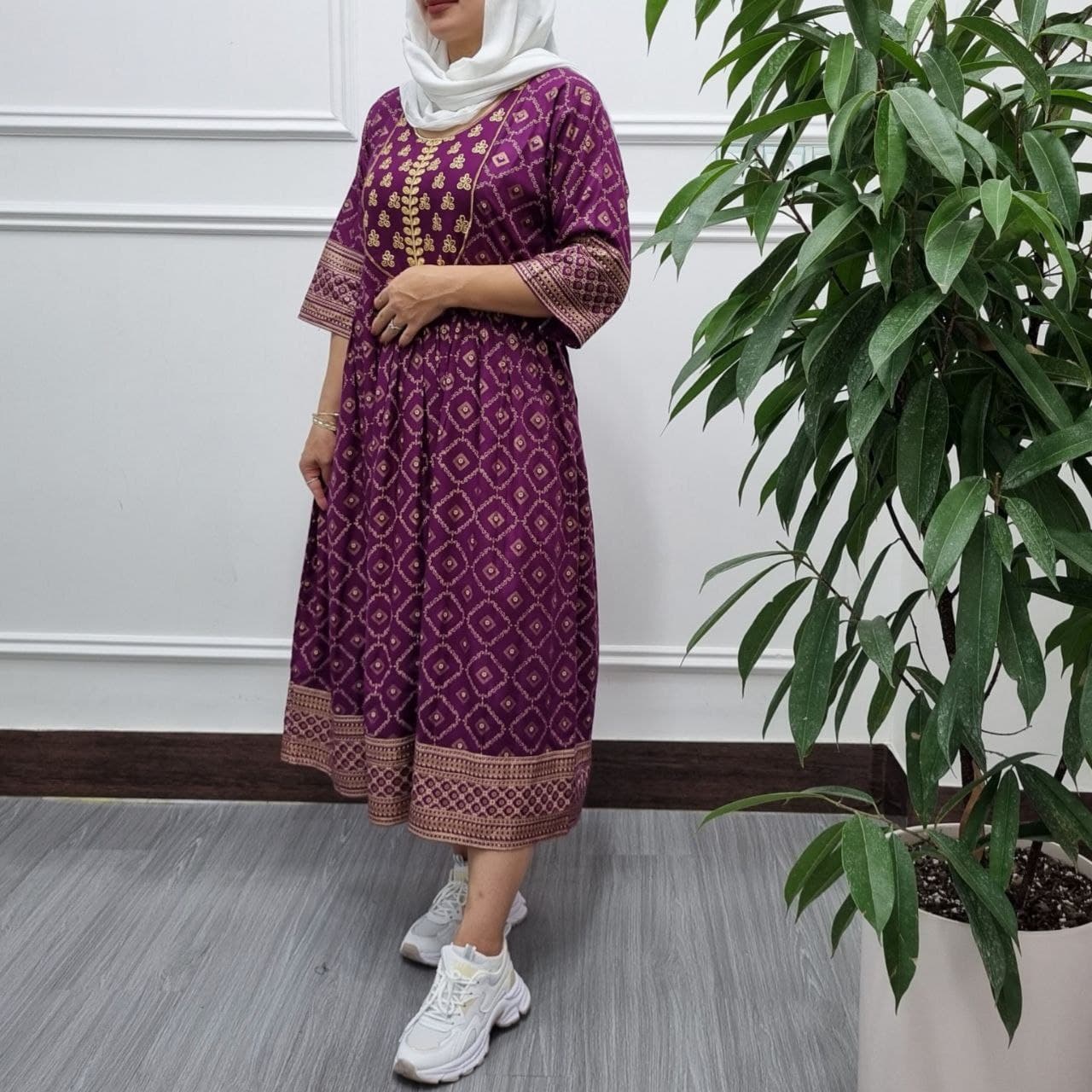 ساحلی نخی کورتای هندی/کد6965 (تخفیف ویژه) — تصویر ۶