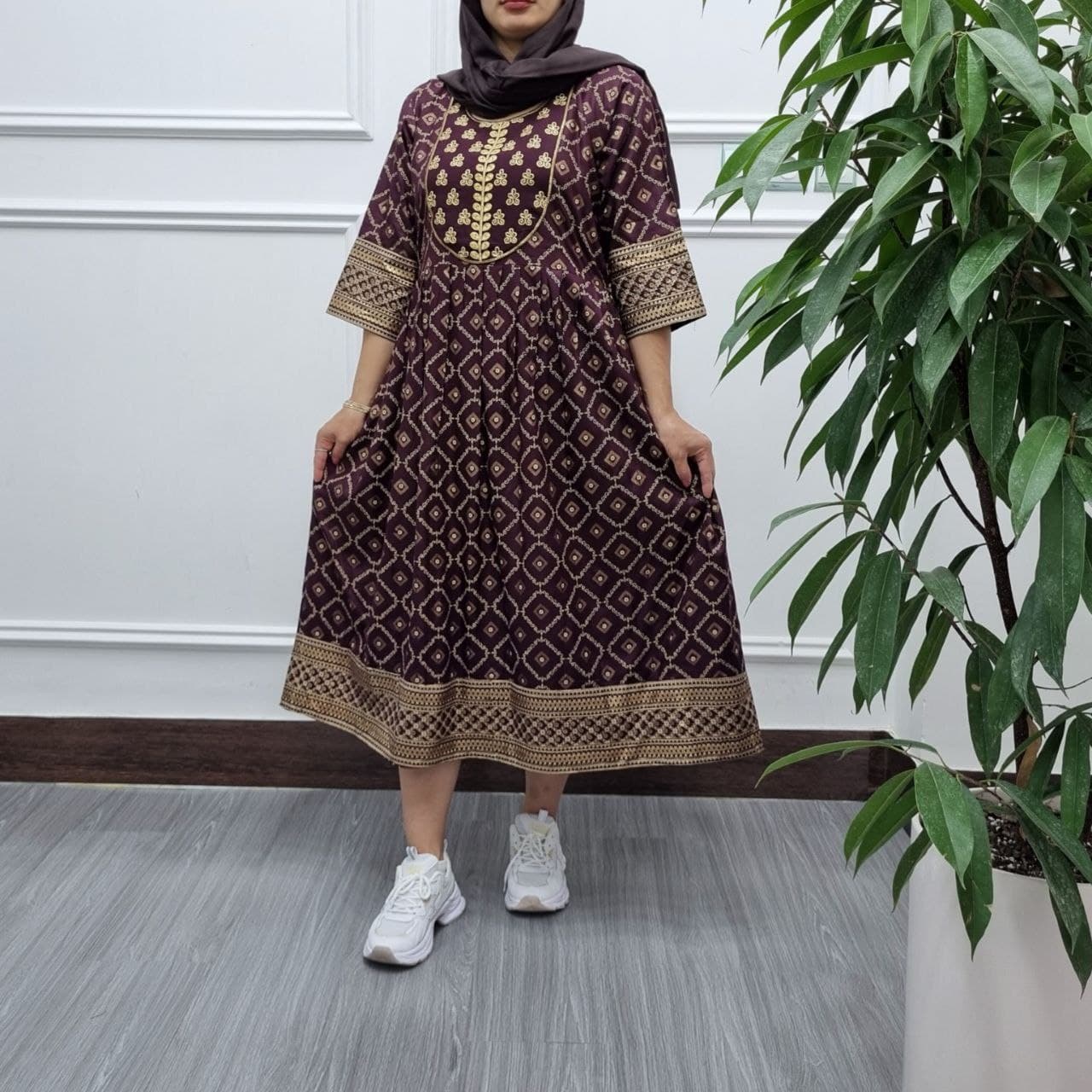 ساحلی نخی کورتای هندی/کد6965 (تخفیف ویژه) — تصویر ۲