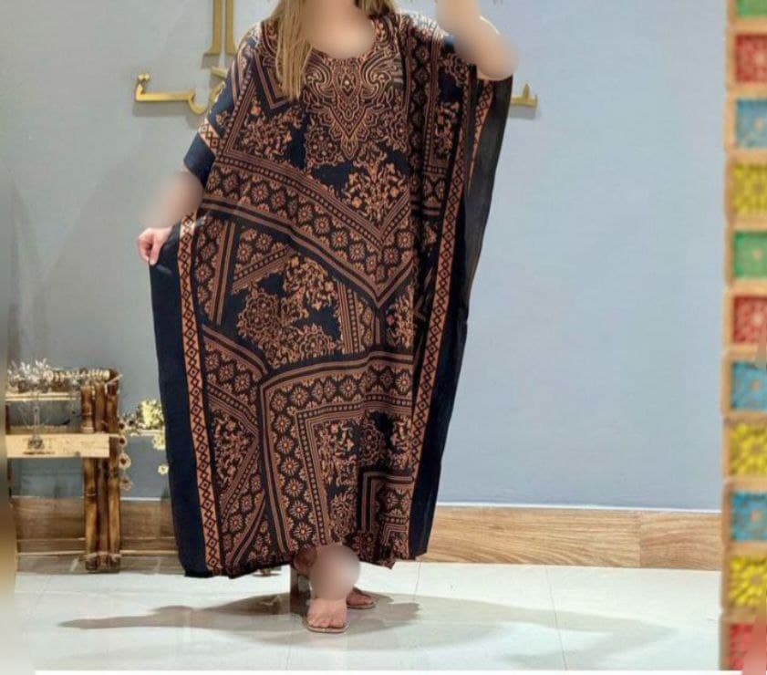 پانچ ساحلی سیلک وارداتی/کد6966 — تصویر ۲