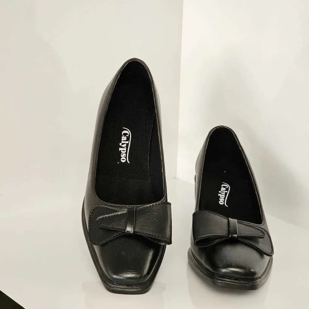 کفش زنانه لژدار راحتی مدل پاپیونی کد 022 — تصویر ۳