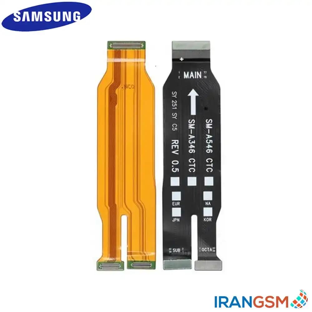 فلت رابط برد شارژ و تاچ ال سی دی موبایل سامسونگ Samsung Galaxy A34 2023 SM-A346