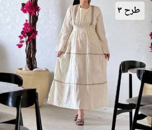 پیراهن ساحلی خامه دوزی هندی/کد6808 — تصویر ۷
