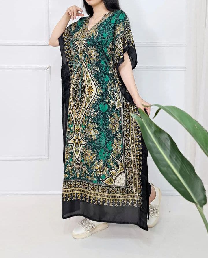 ساحلی پانچ سیلک هندی وارداتی/کد6811