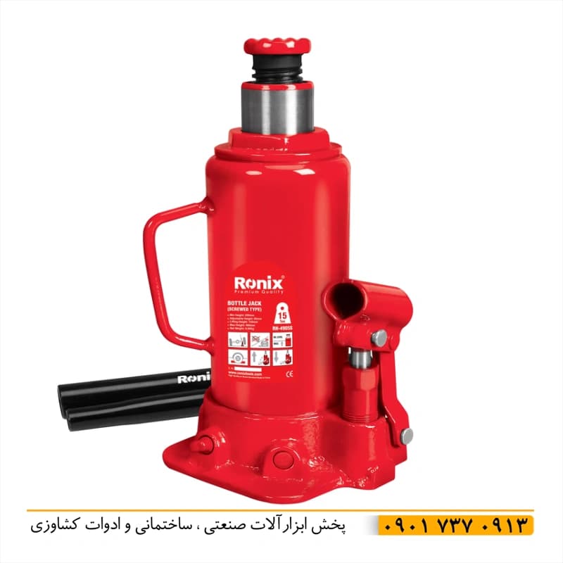 جک روغنی رونیکس 15 تن پیچی مدل rh-4905s