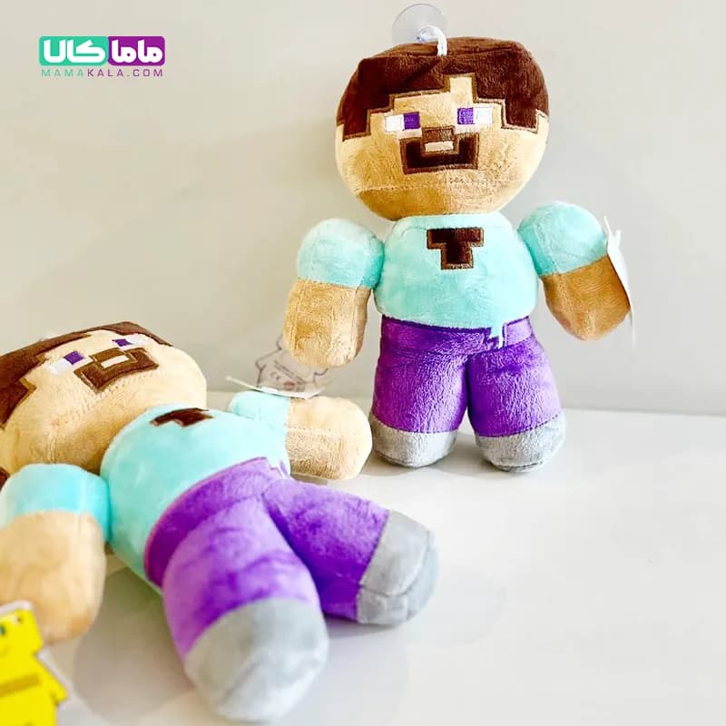 عروسک استیو ماینکرافت اورجینال 25 سانتیمتری — تصویر ۲