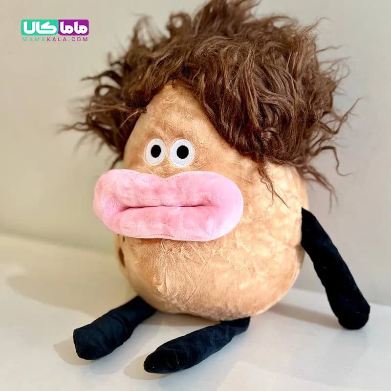 عروسک سیب زمینی لب پروتزی اورجینال 50 سانتیمتری — تصویر ۲