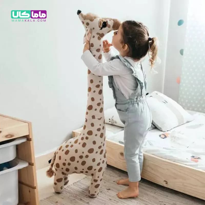 عروسک زرافه سافاری 110 سانتیمتری — تصویر ۲